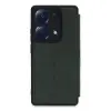 Xiaomi Redmi Note 13 Pro 4g Kılıf Flip Cover - Koyu Yeşil