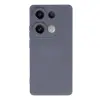 Xiaomi Redmi Note 13 Pro 4g Kılıf Nano İçi Kadife Silikon - Gri