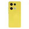 Xiaomi Redmi Note 13 Pro 4g Kılıf Nano İçi Kadife Silikon - Sarı