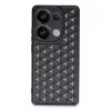 Xiaomi Redmi Note 13 Pro 4g Kılıf Petek Silikon Kapak - Siyah