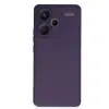 Xiaomi Redmi Note 13 Pro Plus Kılıf Nano İçi Kadife Silikon - Mor
