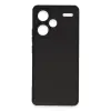 Xiaomi Redmi Note 13 Pro Plus Kılıf Nano İçi Kadife Silikon - Siyah