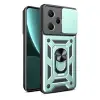 Xiaomi Redmi Note 13 Pro Plus Kılıf Pars Lens Yüzüklü Silikon - Yeşil