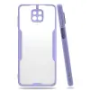 Xiaomi Redmi Note 9s Kılıf Platin Silikon - Lila