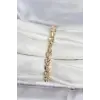 Xuping Kalp Model Gold Renk Kadın Bileklik