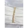 Xuping Kalp Model Gold Renk Kadın Bileklik 5886