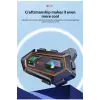 Y20 2x 1000m Telsiz Mesafeli 2 Kişi Bağlantılı Bluetooth Kask Kulaklık Fenerli İntercom