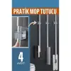 Yapışkanlı Pratik Mop Tutucu 4 ADET