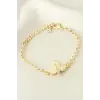 Yaprak Taşlı Bileklik