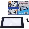 Yaşlılar İçin  A4 Boyutu Masa Tipi Işıklı Okuma Büyüteç Th275205b