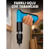 Yaylı Manuel Çivi Tabancası Ahşap Kaplama Döşeme Sabitleme Aleti