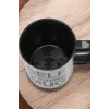 Yazılı Mug Kupa Karıştırıcı Özelliği Ve Paslanmaz Çelik