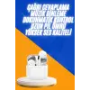 Yeni Nesil Bluetooth Kulaklık Beyaz Çağrı Cevaplayabilen Kablosuz