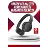 Yeni Nesil Kulak Üstü Bluetooth Kulaklık Type-C Girişli Yüksek Ses Kaliteli