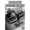 Yeni Nesil Powerbankli Bluetooth Bağlantılı Kablosuz Kulaklık