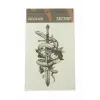 Yılan Kılıç Tattoo Dövme Sticker