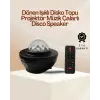 Yıldız & Okyanus Dalga Projektörü – Bluetooth / USB Hoparlörlü