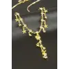 Yıldız Taşlı Y Kolye