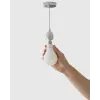 Yüksek Işık Güçlü Şarjlı LED Ampul E27 30W Enerji Tasarruflu