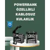 Yüksek Ses Kaliteli Kablosuz Bluetooth Kulaklık Suya Dayanıklı