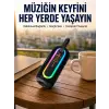 Yüksek Ses Kaliteli Kablosuz Hoparlör LED Işıklı Yeni Nesil