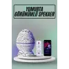 Yumurta Görünümlü Masa ve Gece Lambası Renk Değiştirebilen Projektör
