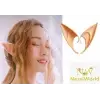 Yumuşak Malzemeden İmal Lateks Elf Kulağı 1 Çift 10x5 cm