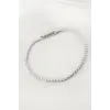 Zirkon Taşlı Suyolu Bileklik 4 mm