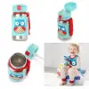 Zoo Pipetli Paslanmaz Çelik Suluk 350 ml Baykuş