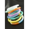 Zr Model Silindir Plastik Bileklik