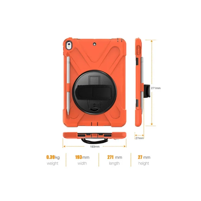 İPad Pro 10.5 Air10.5 2019 Kalem Yerli Standlı Zırh Kılıf Shockproof case-(5775)