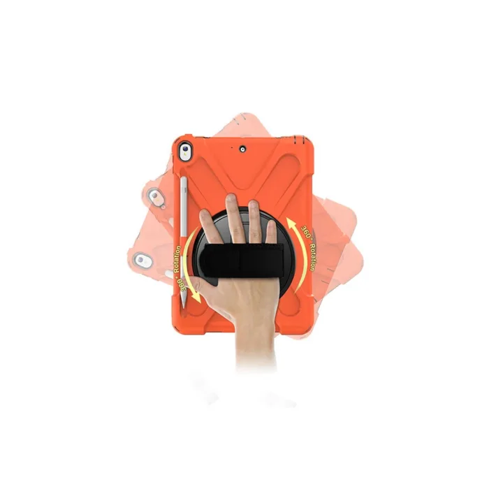 İPad Pro 10.5 Air10.5 2019 Kalem Yerli Standlı Zırh Kılıf Shockproof case-(5775)