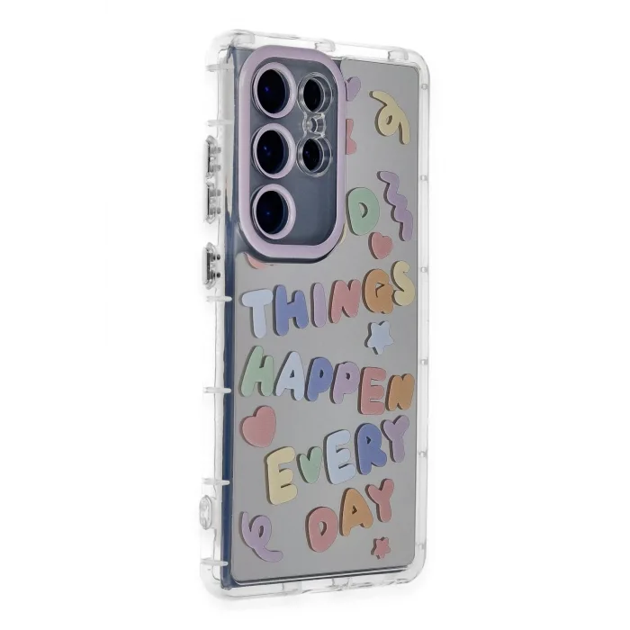 Samsung Galaxy S23 Ultra Kılıf Reflexion Desenli Kapak - Desen 7-(5796) - VOANFD4415-3287