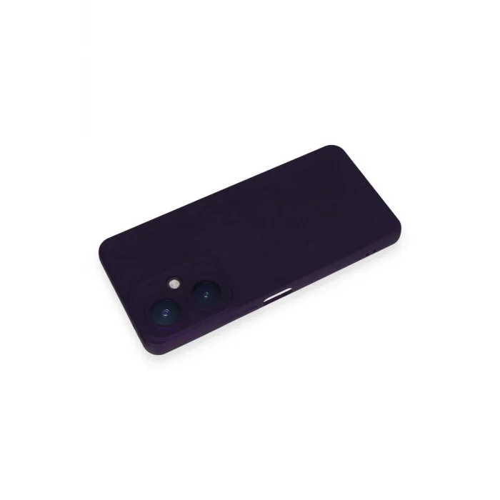 Vivo Y27 Kılıf Nano içi Kadife Silikon - Mor-(5796) - EMTHBA2956-3413