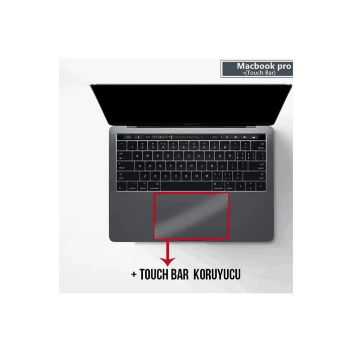 Gor Macbook Pro 15 Uyumlu  Anti Blue Light Ekran Ve Track Pad Koruyucu-(5775) - HBY8059-9100