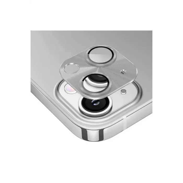 ALLY iPhone 15-15 Plus Metal Tempered Kamera Lens Koruyucu-(5775) - Bs6678-2622