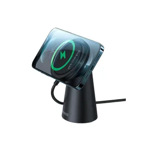 Simple iPhone 15-14 -13-12 Serisi Manyetik Kablosuz Şarj Standı-(5775) - EMTHBA1338-2250