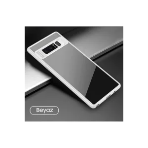 Ally Galaxy Note 8 Darbeya Dayanıklı Şeffaf Silikon Kılıf-(5775) - FXH7391-1585