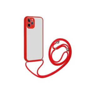 ALLY iPhone 11 Pro Max 6.7 Askılı Koruyucu Silikon Kılıf-(5775) - EMTHBA2161-7003