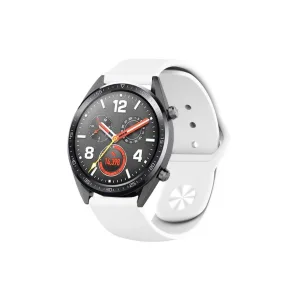 Ally 20MM Galaxy Watch 42MM/ Active 1-2/ S2 Classic Kayış Kordon Silikon-(5775) - EMTHBA5474-9281