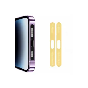 Ally iPhone 15 Pro İçin Anti-Dust Toz Ve Kir Önleyici Sticker 2 Adet Set-(5775) - EMTHBA5496-578