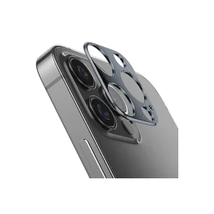 İPhone 12 Pro 3D Metal Kamera Koruyucu Metal Lens-(5775) - EMTHBA9985-1068