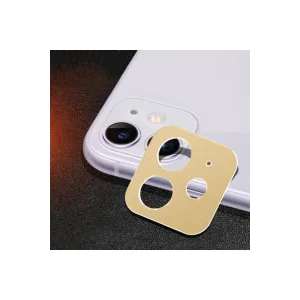 iPhone 11 6.1 3D Metal Kamera Koruyucu Metal Lens-(5775) - EMTHBA9438-4543