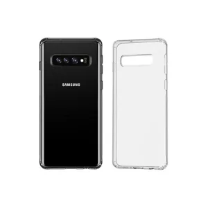 Galaxy S10 Simple Ultra İnce Kamera Korumalı Silikon Kılıf-(5775) - EMTHBA8149-9499
