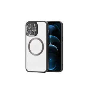 Dux Ducis iPhone 12 Pro Aimo Series Mag Safe Premium Buzlu Sert PC-TPU Kılıf-(5775 - EMTHBA8115-4