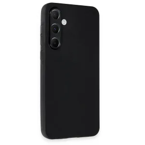 Samsung Galaxy A55 5G Kılıf Silikon - Siyah-(5796) - EMTHBA8641-2439
