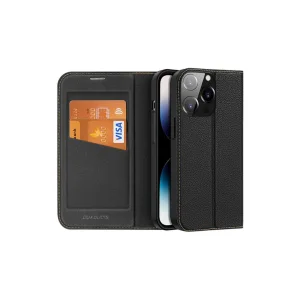 Dux Ducis iPhone 14 Pro 6.1 Kılıf Skin X2 Series PU Deri Manyetik Kapaklı Kılıf - EMTHBA3848-7