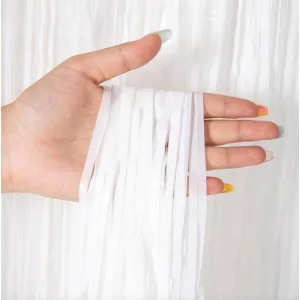 Soft Beyaz Renk Duvar ve Kapı Perdesi İthal 100x200 cm