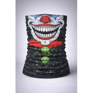 Joker Yüz Baskılı Baf Bandana - Çok Amaçlı Boyunluk Bandana 2 No