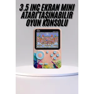 Game Box Mini 500 Adet Retro Oyun Taşınabilir Oyun Konsolu